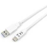 Equip USB-kabel - Vita Kablar Equip USB-kabel 3,2 A -> C