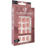 W7 Nagelprodukter W7 Glamorous Nails Cocoa Nude 24-pack
