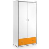 Orange Garderober Furniturebox LONDYLL Garderob 2 Dörrar Orange