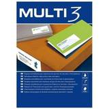 Kontorsmaterial Självhäftande produkter/etiketter MULTI 3