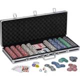 Pokerset 500 Mainstreet Classics Poker Chip Set with Aluminum Case
