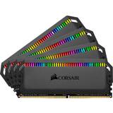 RAM minnen Corsair Dominator Platinum RGB Black DDR4 3200MHz 4x16GB (CMT64GX4M4E3200C16)