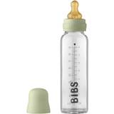Gråa Nappflaskor Bibs Baby Glass Bottle Complete Set 225ml