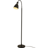 LED-belysning Golvlampor Aneta Idre Black/Matt Brass Golvlampa 158cm