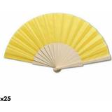 Gul - Världen runt Tillbehör BigBuy Carnival Fan 148863 Yellow