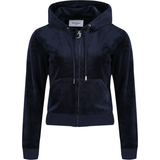 Juicy Couture Tröjor Juicy Couture Classic Velour Robertson Hoodie - Night Sky