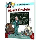 Aktivitetsleksak om leksaker Nina och Nino lär om Albert Einstein