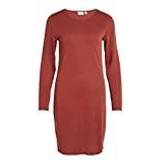 Korta klänningar - Röda Vila Modala Long Sleeved Short Dress