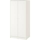 Träfiber Klädförvaring Ikea KLEPPSTAD White Garderob 79x176cm