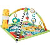 Fisher Price Mjuka dockor Leksaker Fisher Price 3-In-1 Rainforest Sensory Baby Gym