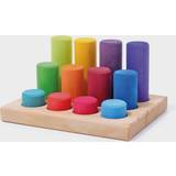 Grimms Babyleksaker Grimms Stacking Game Small Rainbow Rollers
