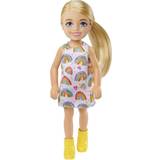 Barbie rainbow Barbie Chelsea Doll Rainbow Print Dress