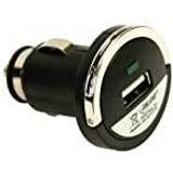 InLine Batterier & Laddbart InLine USB-billaddare strömadapter, 12/24 VDC till 5 V DC/1A, mini, med ring 31502I
