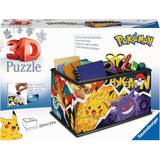 3D-pussel Ravensburger 3D Puzzle 11546 Aufbewahrungsbox Pokémon 216 Teile Praktischer Organizer für Pokémon Fans ab 8 Jahren: Erlebe Puzzeln in der 3. Dimension