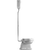 Toalett p lås Lavabo Retro HIGH toilet P-lås, Hvid m/krom rør