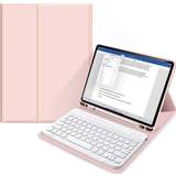 Apple iPad Air 5 Tangentbord Tech-Protect Keyboard Cover with Pencil Holder for iPad Air (4th/5th Gen) (English)