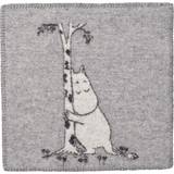 Klippan Yllefabrik Moomin Tree Hug sittunderlag Filt Grå