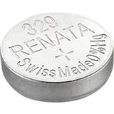 Klockbatterier Batterier & Laddbart Renata 329, 1.55V 7.9x3.1 mm, Silveroxid