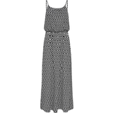 Elastan/Lycra/Spandex - Långa klänningar Only Sleeveless Maxi Dress - Black