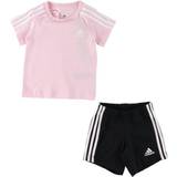 adidas Infant Essentials Sport Set - Clear Pink/White