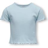 Rosa T-shirts Barnkläder Only Beskurna Topp