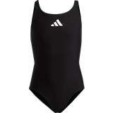 Elastan Badkläder adidas Girl's Solid Small Logo Swimsuit