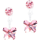 Örhängen Blomdahl Butterfly Earrings - White/Pink