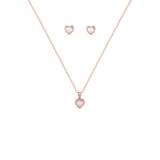 Blank Smyckesset Ted Baker Hadeya Heart Gift Set - Rose Gold/Transparent