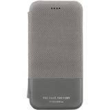 The Case Factory Läder / Syntet Mobiltillbehör The Case Factory iPhone X XS TCF Wallet Tech Grey