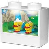 Lego - Vita Belysning Lego Iconic Display Duck Nattlampa