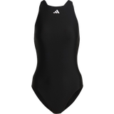 XS Badkläder adidas Tape Swimsuit - Black/White