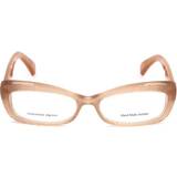Acetat - Beige Glasögon & Läsglasögon Alexander McQueen AMQ-4203-K6Z Beige Brun