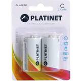 R14 batteri Platinet Platinum Battery Pro C/R14 8000mAh 2 st