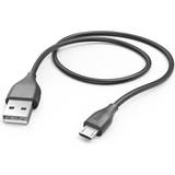 Kablar Hama Charging Cable USB-A to Micro-USB Black