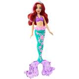 Mattel Prinsessor Leksaker Mattel Disney Princess Ariel Mermaid Doll with Color Change Hair & Tail