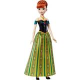 Anna frost docka Disney Frozen HMG41 – Frost leksak, sjungande Anna docka i karakteristiska kläder, sjunger "För första gången, dockor leksaker från 3 år