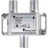 Axing BAB 1-24P Kabel-TV-adapter 1-flagga 5 1218