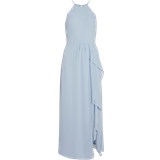 Långa klänningar - Volanger Vila Milina Sleeveless Evening Dress - Kentucky Blue