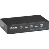 Black Box Kabeladaptrar Kablar Black Box DVI-D Splitter HDCP, 1 4 - video/audiosplitter - 4 portar