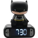 Gula Väckarklockor Barnrum Lexibook Luminous Batman Digital Alarm Night Light