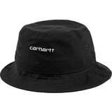 Carhartt Dam Hattar Carhartt Script Bucket Hat Unisex - Black