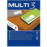 Kontorsmaterial produkter/etiketter MULTI 3 Blad A4