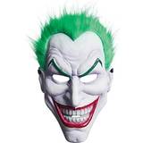 Plast Heltäckande masker Rubies DC Comic The Joker Mask with Hair