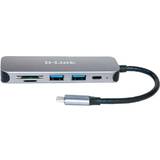 D-Link Externa USB-hubbar D-Link USB-HUB DUB-2325