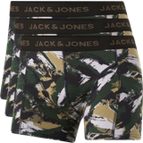 Jack & Jones Herr - Röda Kalsonger Jack & Jones 3-pack Boxershorts
