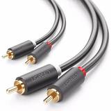 RCA-kablar Ugreen Cable Stereo Video Cable 2 Rca 2X Cinch 5M Gray 10520