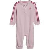 Adidas Jumpsuits Barnkläder adidas Infant Essentials 3-Stripes French Terry Bodysuit - Clear Pink/Preloved Fuchsia