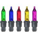 Gröna Glödlampor Konstsmide Pisellolampa Push-In 2,5V 0,25W Färgade 5-Pack