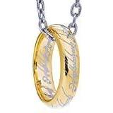 Ringar The Noble Collection The One Ring Necklace - Gold