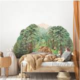 Gröna - Skogen Väggdekor Furniturebox Forest Wall Sticker